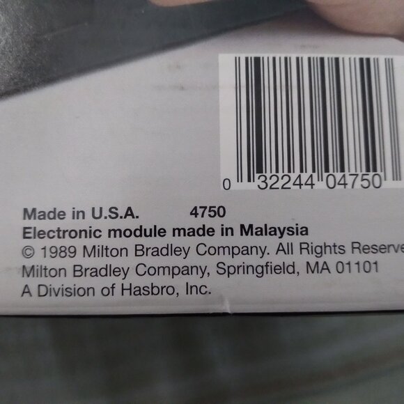 Electronic Talking Battleship from 1989 - Picture 6 of 7